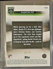 Austin FC [Gold] Soccer Cards 2021 Topps MLS Prices