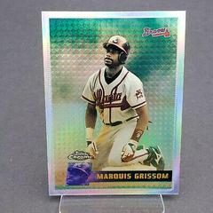 Marquis Grissom [Refractor] #117 Baseball Cards 1996 Topps Chrome Prices