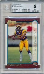 Torry Holt [Gold] #174 Football Cards 1999 Bowman Prices