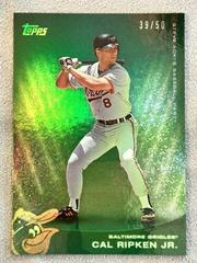 Cal Ripken Jr. [Green Glitter] Baseball Cards 2022 Topps X Steve Aoki Prices