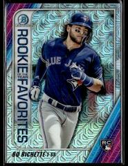 Bo Bichette [Purple Refractor Mega Box Mojo] Baseball Cards 2020 Bowman Chrome Rookie of the Year Favorites Prices
