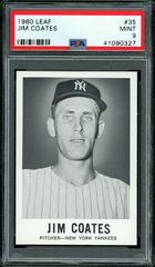Jim Coates #35 Baseball Cards 1960 Leaf Prices