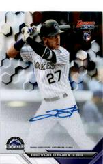 Trevor Story Baseball Cards 2016 Bowman's Best of 2016 Autograph Prices