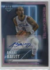 Amari Bailey [Autograph] #NN-5 Basketball Cards 2022 Bowman University Best Neon Neophytes Prices