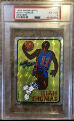 Isiah Thomas Basketball Cards 1985 Prism Jewel Stickers Prices