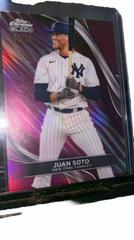 Juan Soto [Magenta Refractor] #20 Baseball Cards 2024 Topps Chrome Black Prices