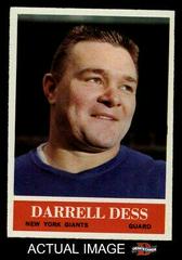 Darrell Dess #116 Football Cards 1964 Philadelphia Prices