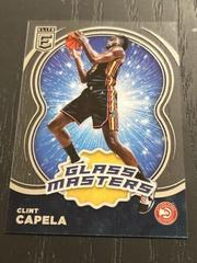 Clint Capela #4 Basketball Cards 2022 Panini Donruss Elite Glass Masters Prices