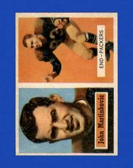 John Martinkovic #142 Football Cards 1957 Topps Prices