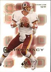 Brad Johnson Football Cards 2000 SP Authentic Supremacy Prices