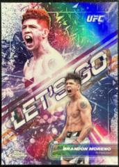 Brandon Moreno #LGO-7 Ufc Cards 2024 Topps Chrome UFC Let’s Go Prices