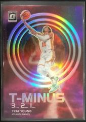 Trae Young [Holo] #5 Basketball Cards 2022 Panini Donruss Optic T Minus 3 2 1 Prices