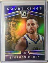 Stephen Curry [Purple] #35 Basketball Cards 2017 Panini Donruss Optic Court Kings Prices