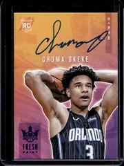 Chuma Okeke [Sapphire] #FP-CHU Basketball Cards 2019 Panini Court Kings Fresh Paint Autographs Prices