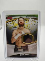 Sami Zayn [Black] Wrestling Cards 2019 Topps WWE Money in the Bank Shirt Relics Prices