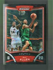 Ray Allen [Xfractor] Basketball Cards 2008 Bowman Chrome Prices