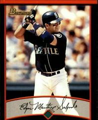 Edgar Martinez #51 Baseball Cards 2001 Bowman Prices