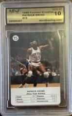 Patrick Ewing Basketball Cards 1988 Fournier Estrellas Prices