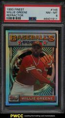 Willie Greene [Refractor] Baseball Cards 1993 Finest Prices