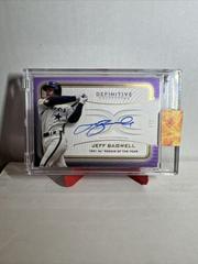 Jeff Bagwell [Purple] #LAC-BAG Baseball Cards 2023 Topps Definitive Legendary Autograph Collection Prices