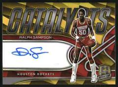 Ralph Sampson [Gold] #CAS-RAL Basketball Cards 2021 Panini Spectra Catalysts Signatures Prices