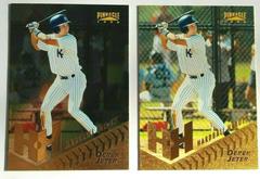 Derek Jeter [Foil] #279 Baseball Cards 1996 Pinnacle Prices