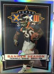 Terrell Davis [Silver] #BS-10 Football Cards 2022 Panini Classics Banner Season Prices