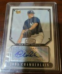 Joba Chamberlain [Autograph] Baseball Cards 2007 Bowman Sterling Prices