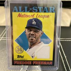 Freddie Freeman [Black] #88ASR-FF Baseball Cards 2023 Topps 1988 All Star Relics Prices