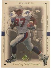 Ben Coates [Excitement Gold] #51 Football Cards 1999 SP Authentic Prices