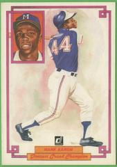 Hank Aaron #8 Baseball Cards 1984 Donruss Champions Prices