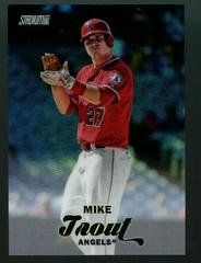 Mike Trout [Refractor] #SCC-3 Baseball Cards 2017 Stadium Club Chrome Prices