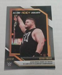 Kevin Owens [Silver] #10 Wrestling Cards 2022 Panini NXT WWE All Time Highlights Prices
