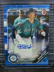 Braden Bishop [Blue] Baseball Cards 2019 Bowman Paper Prospect Autographs Prices