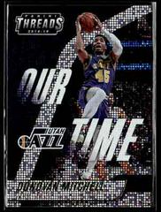 Donovan Mitchell [Dazzle] #1 Basketball Cards 2018 Panini Threads Our Time Prices