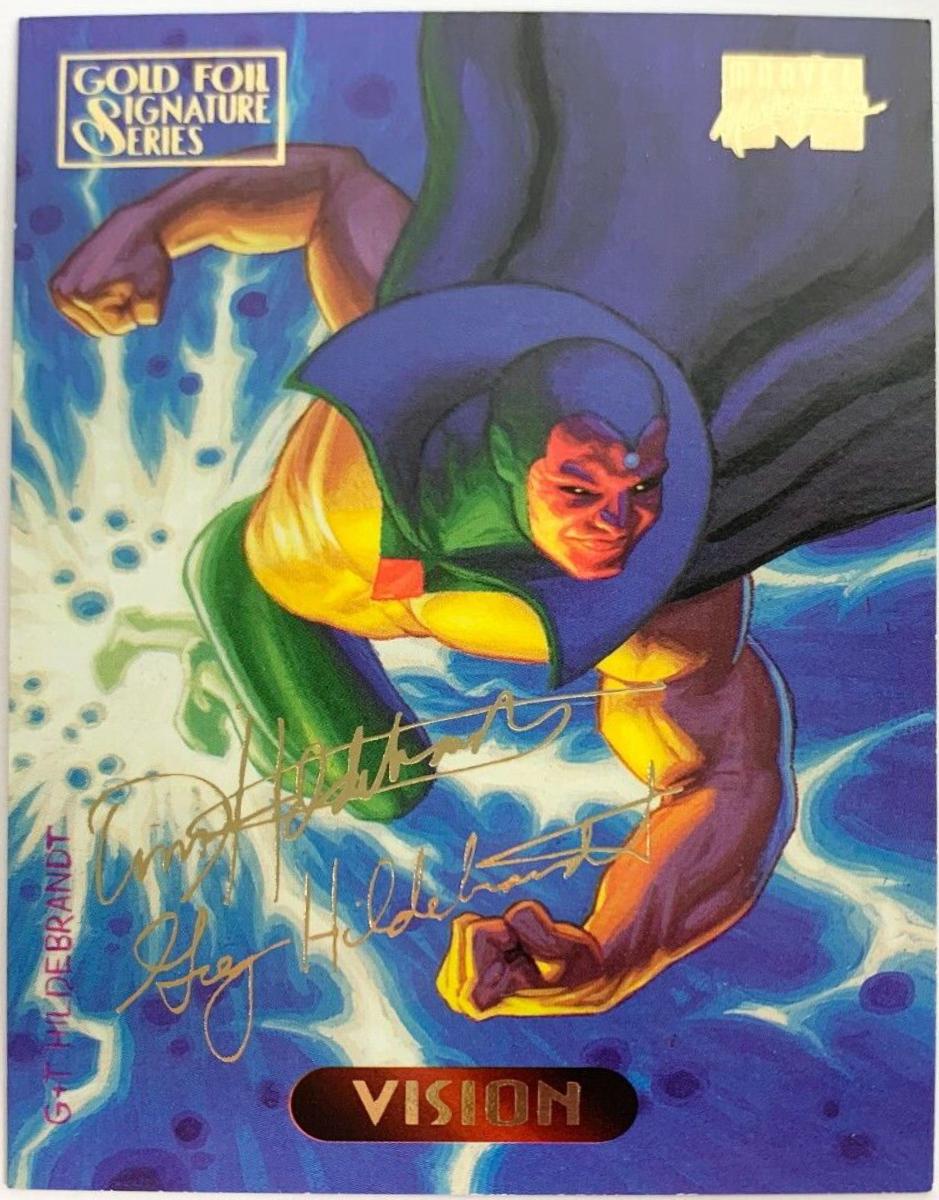 Vision #132 Marvel 1994 Masterpieces