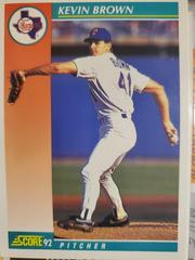 Kevin Brown #709 Baseball Cards 1992 Score Prices