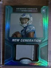 Hendon Hooker [Blue] #NGJM-16 Football Cards 2023 Panini Certified New Generation Jerseys Mirror Prices