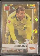 Loris Karius [Gold] #15 Soccer Cards 2020 Topps Chrome Bundesliga Sapphire Prices