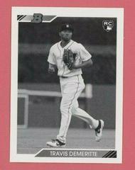 Travis Demeritte [Black & White] #16 Baseball Cards 2020 Bowman Heritage Prices