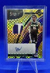 Davion Mitchell [Gold Prizm] Basketball Cards 2021 Panini Select Rookie Signatures Prices