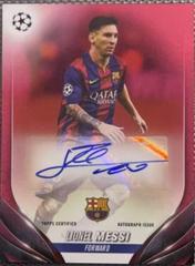 Lionel Messi [Red Foilboard] #A-LM Soccer Cards 2023 Topps UEFA Club Autograph Prices