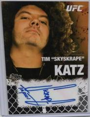 Tim Katz [Onyx] Ufc Cards 2010 Topps UFC Autographs Prices