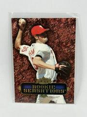 Cole Hamels Baseball Cards 2007 Fleer Rookie Sensations Prices