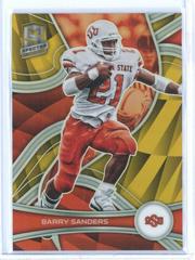 Barry Sanders [Gold] #54 Football Cards 2023 Panini Chronicles Draft Picks Spectra Prices