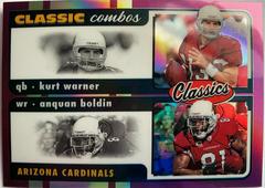 Anquan Boldin, Kurt Warner [Purple] #CC-11 Football Cards 2022 Panini Classics Combos Prices