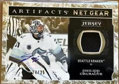 Philipp Grubauer [Autograph] #NG-PG Hockey Cards 2022 Upper Deck Artifacts Net Gear Prices