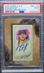 Kris Bryant #MA-KR Baseball Cards 2018 Topps Allen & Ginter Framed Mini Autographs Prices
