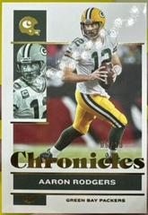 Aaron Rodgers [Gold] Football Cards 2021 Panini Chronicles Prices