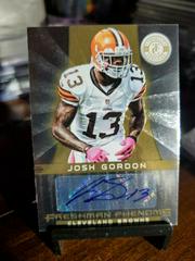 Josh Gordon [Autograph Blue] #137 Football Cards 2012 Panini Totally Certified Prices